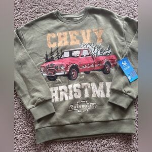 Chevy Kids Christmas Sweatshirt